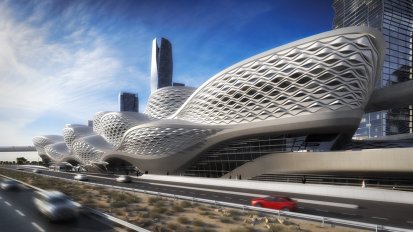 KAFD Metro Station Competition – Zaha&nbsp;Hadid